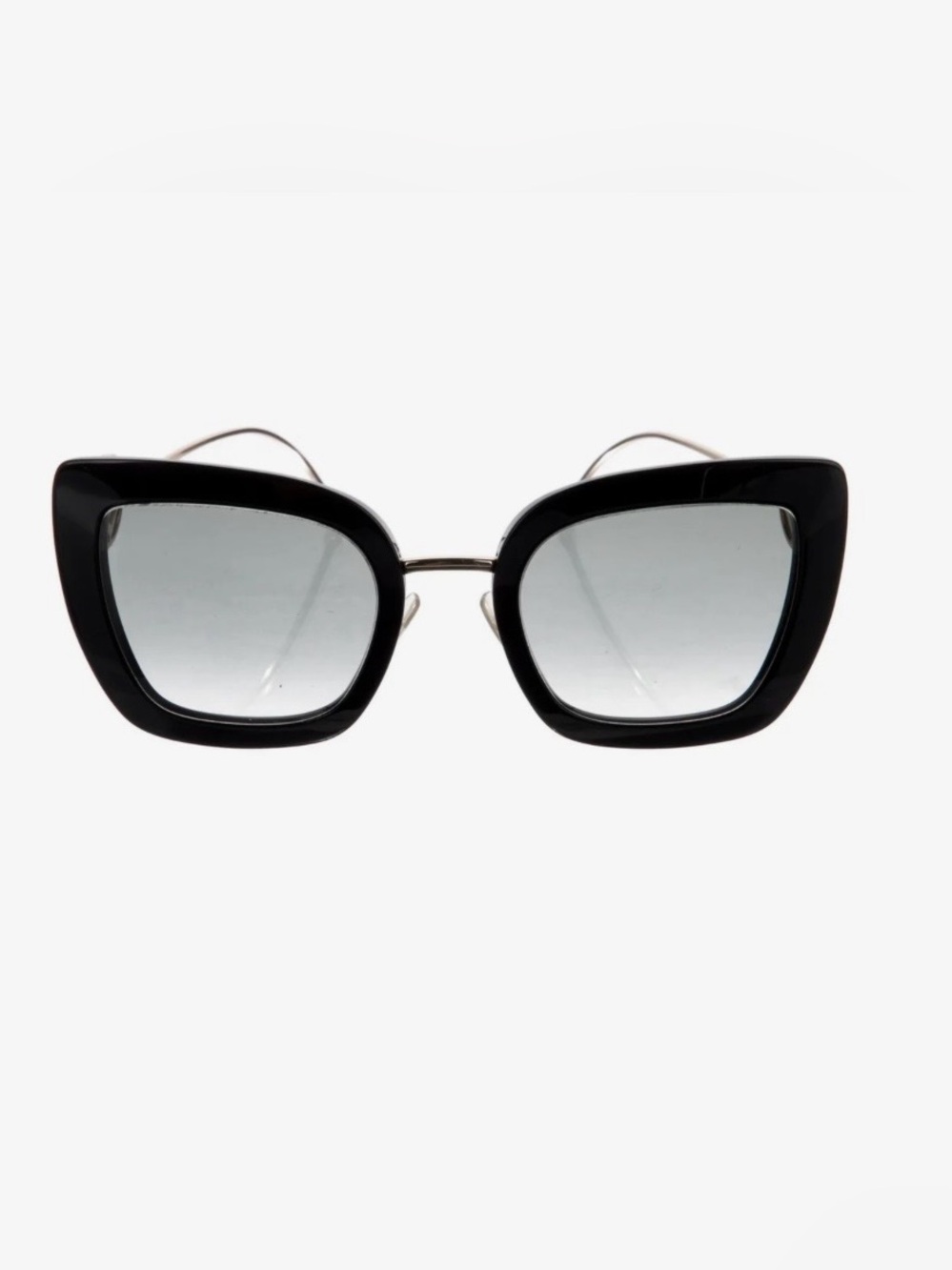 Fendi acetate square cat women’s sunglasses